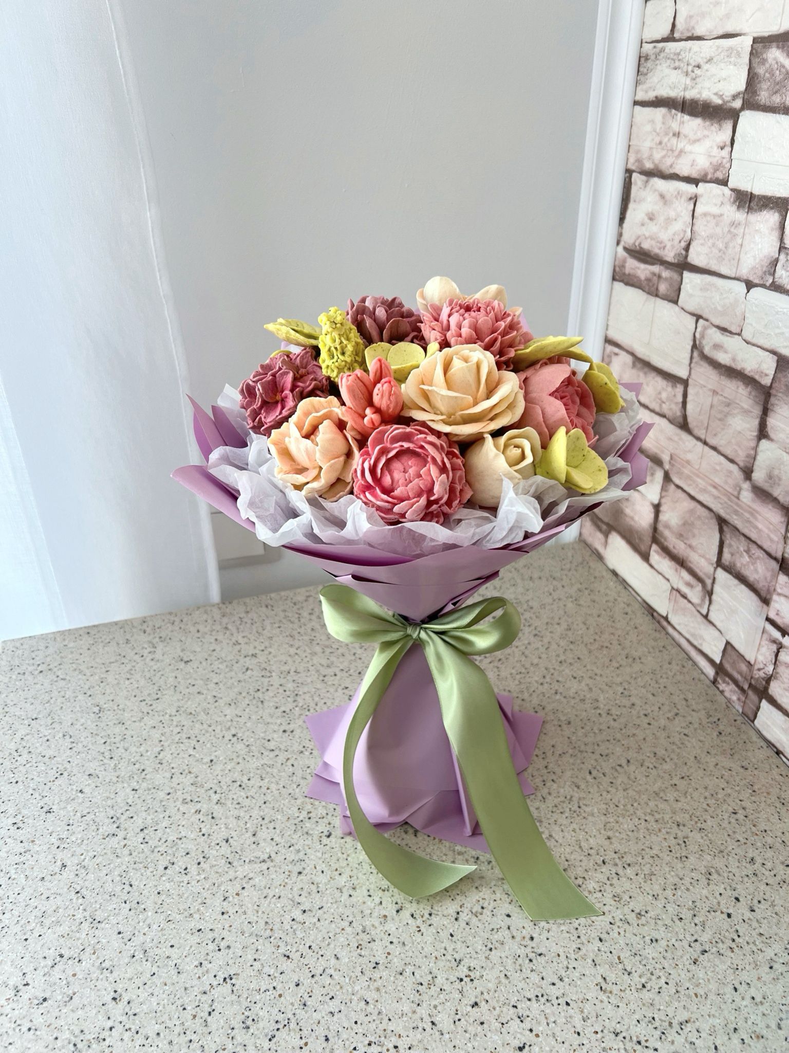 Lime Elegance buchet mic